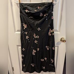 Free People 2000's/90's vibes cherry blossom skirt